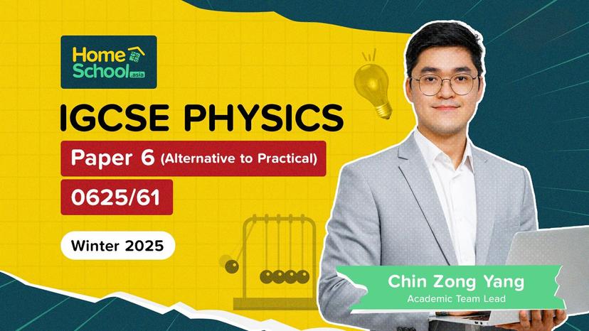 IGCSE Physics 0625 Paper 61 Winter 2025