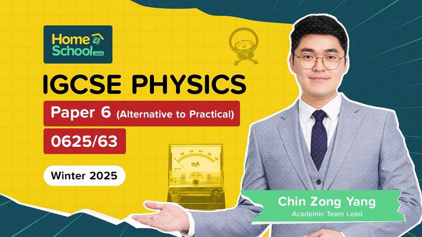 IGCSE Physics 0625 Paper 63 Winter 2025