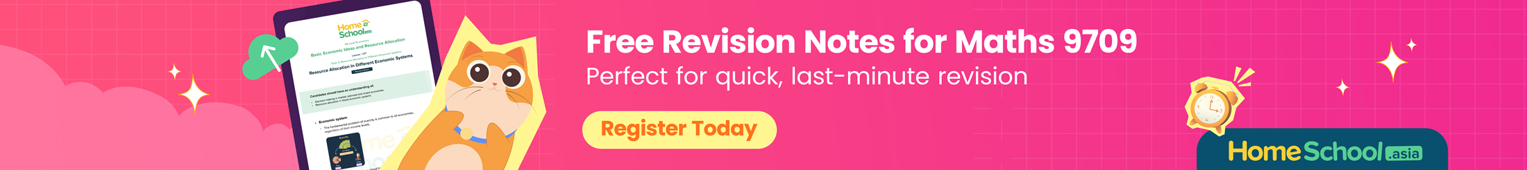 Maths 9709 Ad Banner