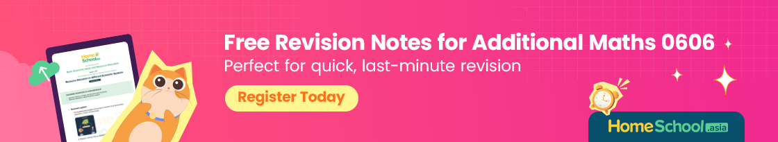 Additional Math 0606 Ad Banner