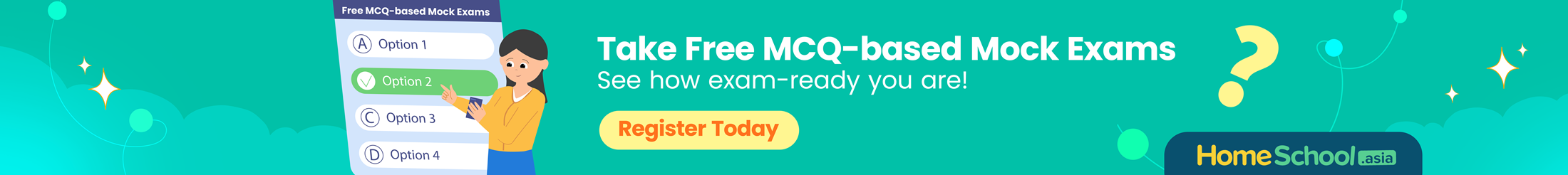 Mock Exam advertisement